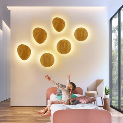 Wooden Wall Lamp - Image 3