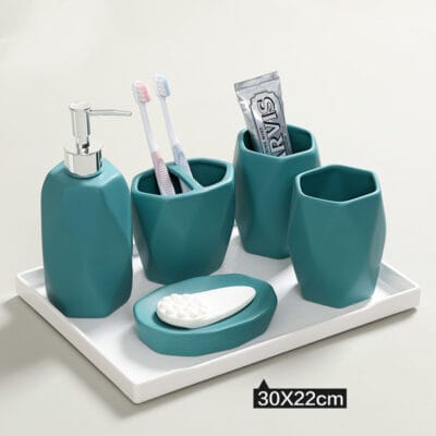 Ceramic Bathroom Set - Image 3