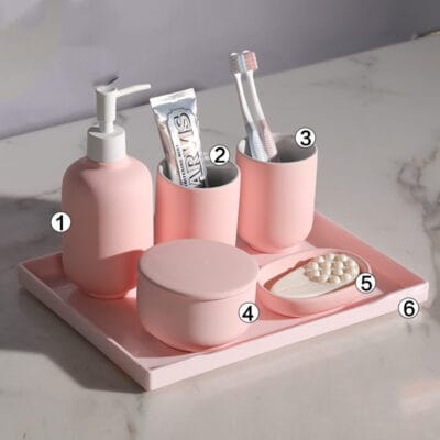 Ceramic Bathroom Set - Image 2