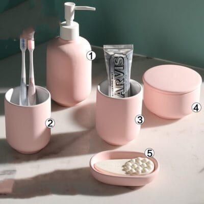 Ceramic Bathroom Set - Image 7
