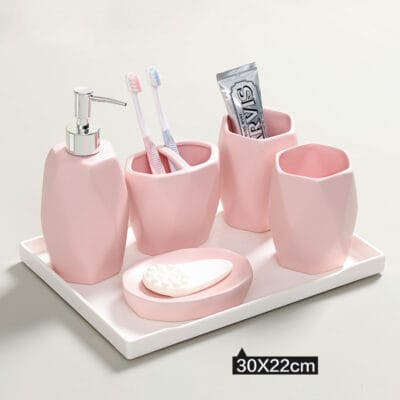 Ceramic Bathroom Set - Image 4