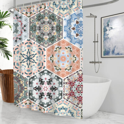Toilet Shower Curtain - Image 3