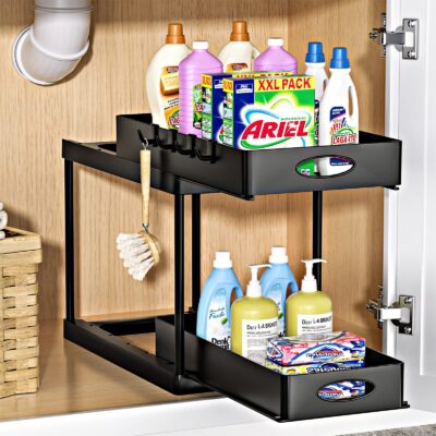 Sliding Cabinet Organizer