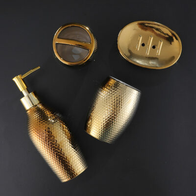 Golden Bathroom Set - Image 3