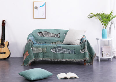 Koi Sofa Blanket - Image 3