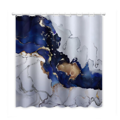 Marble Pattern Curtain - Image 5
