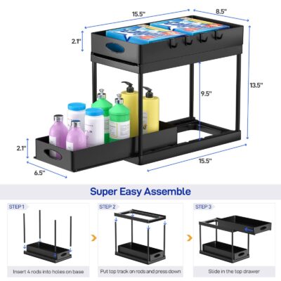 Sliding Cabinet Organizer - Image 4