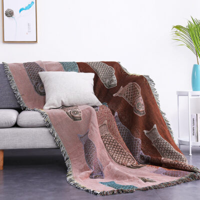 Koi Sofa Blanket - Image 2
