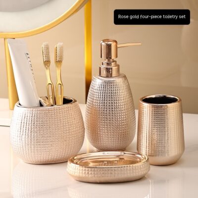 RoseGold Ceramic Set - Image 4