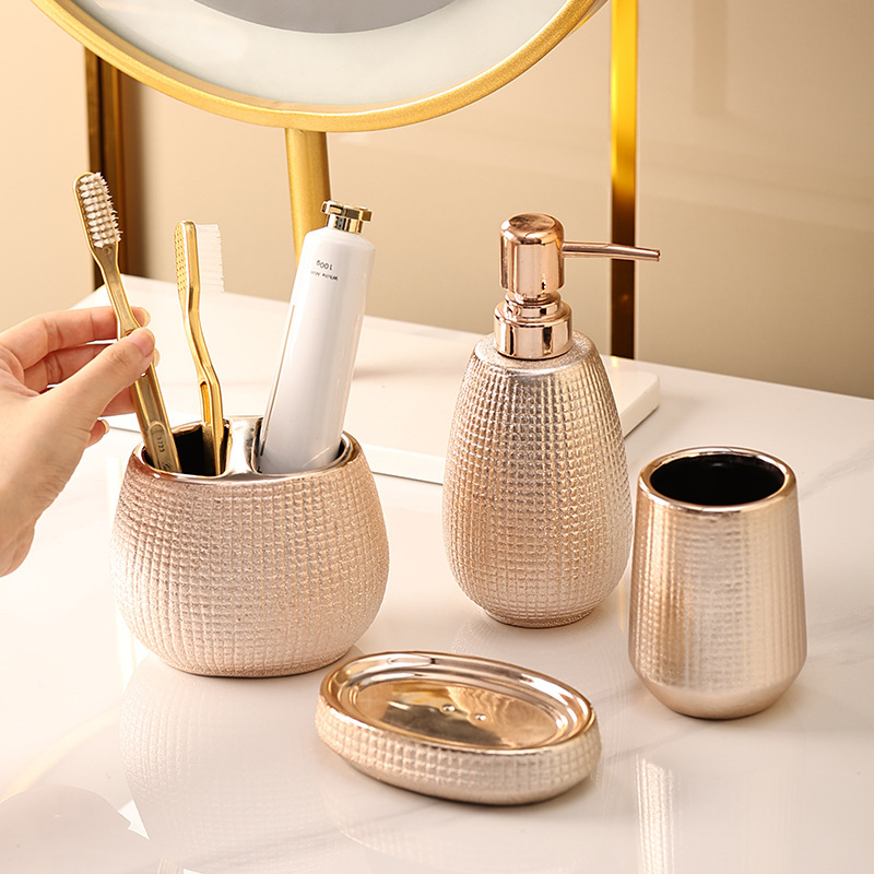 RoseGold Ceramic Set