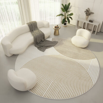 Cream Modern Carpet - Image 4