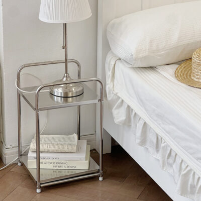 Steel Bedside Storage