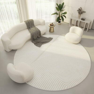 Cream Modern Carpet - Image 2