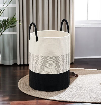 Cotton Clothes Basket