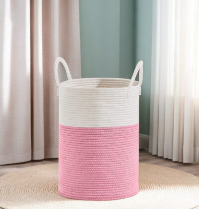 Cotton Clothes Basket - Image 4