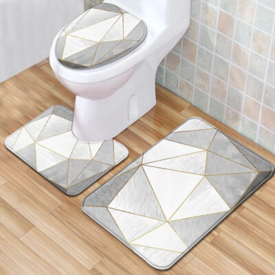 Marble Toilet Mat