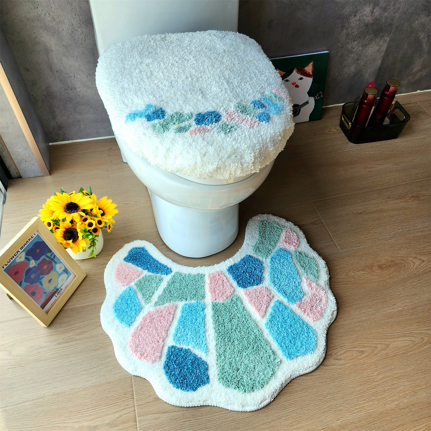 Pastoral Toilet Cover
