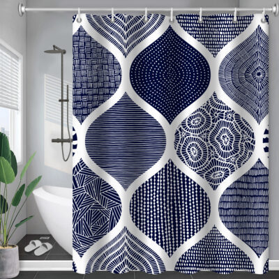 Toilet Shower Curtain