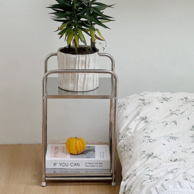 Steel Bedside Storage - Image 5