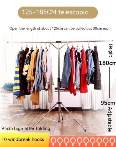 Foldable Clothes Rack - Image 4