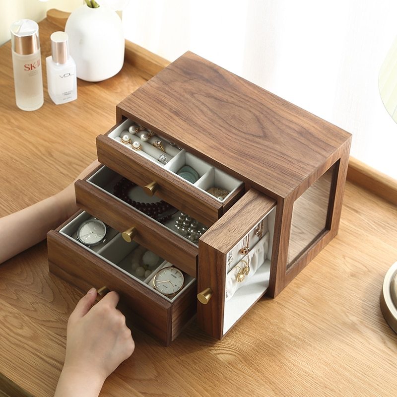 Walnut Jewelry Box