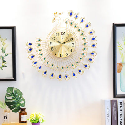 Peacock Wall Clock - Image 4