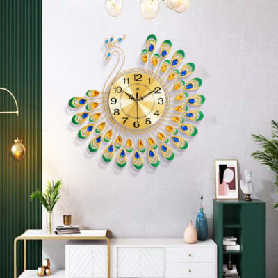 Peacock Wall Clock - Image 2