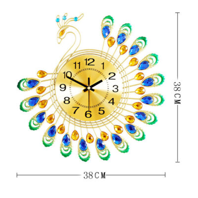 Peacock Wall Clock - Image 5