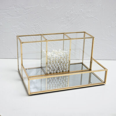 Glass Makeup Organizer - Image 4