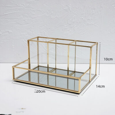 Glass Makeup Organizer - Image 3