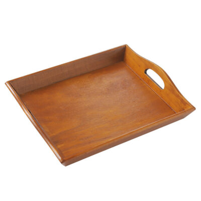 Retro Wooden Tray - Image 2