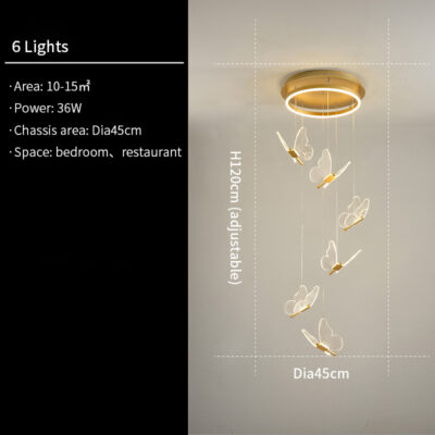 Butterfly Chandelier - Image 5