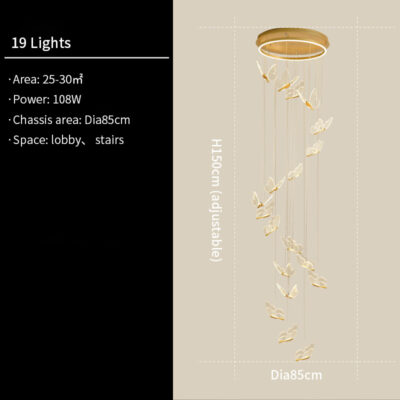 Butterfly Chandelier - Image 4
