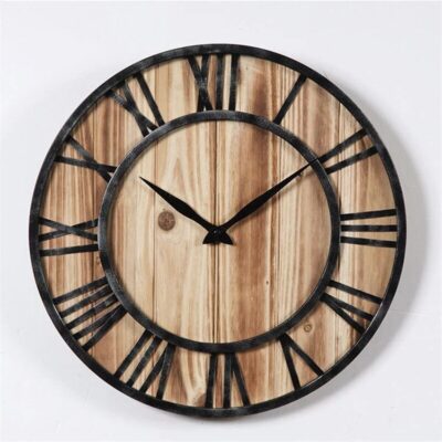 Retro Wooden Clock