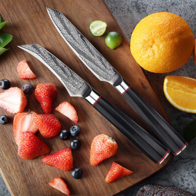 Damascus Knife Set - Image 3