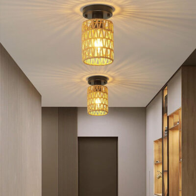 Chinese Hemp Chandelier - Image 4