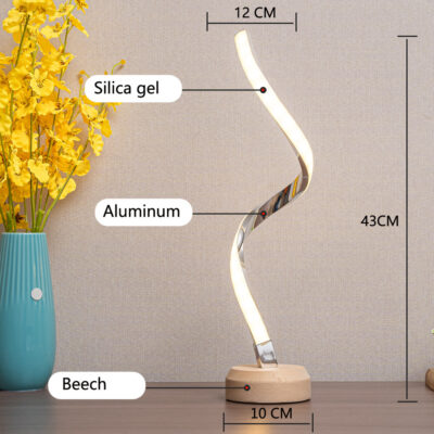 Spiral Table Lamp - Image 3