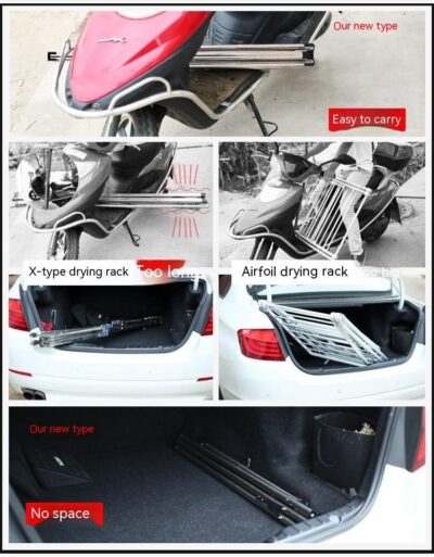 Foldable Clothes Rack - Image 9