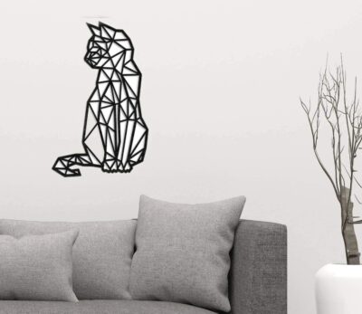 Metal Art Cat