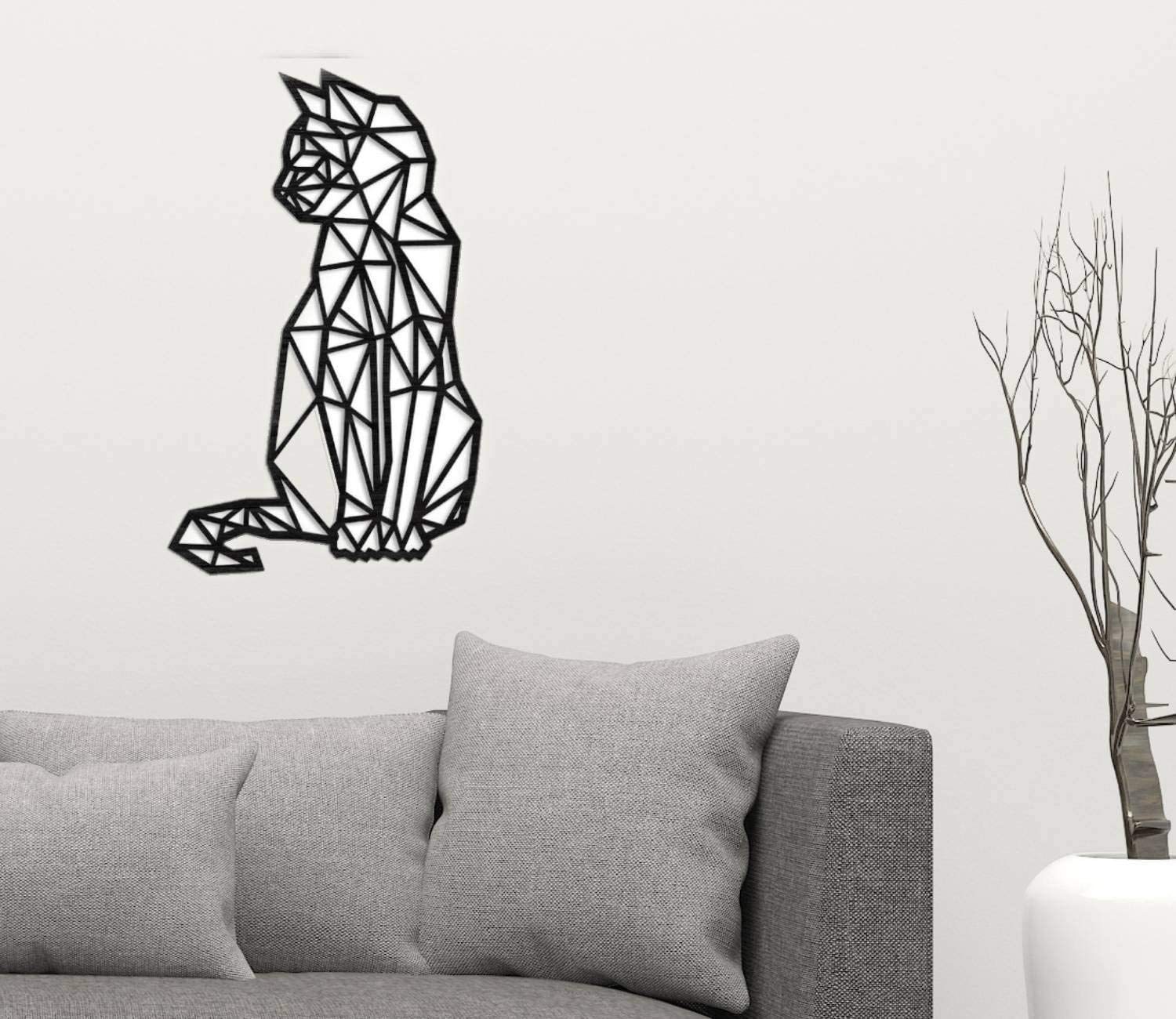 Metal Art Cat