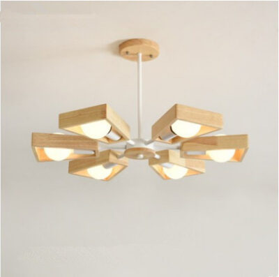 Solid Wood Chandelier - Image 3