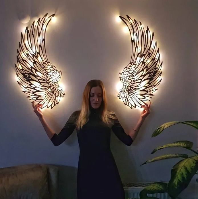 Metal Angel Wings