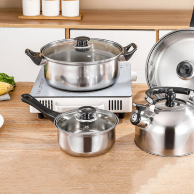 Steel Pot Set