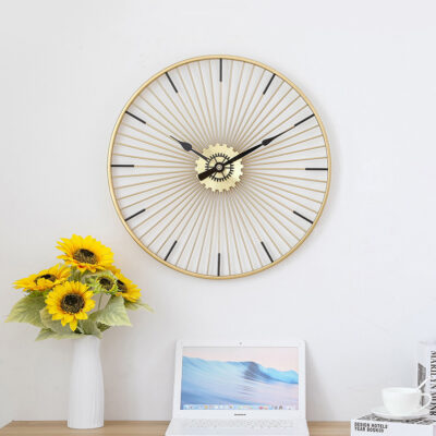 Old Wheel Clock