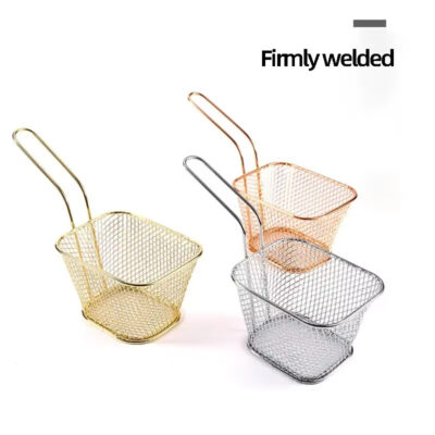 Steel Frying Basket - Image 4