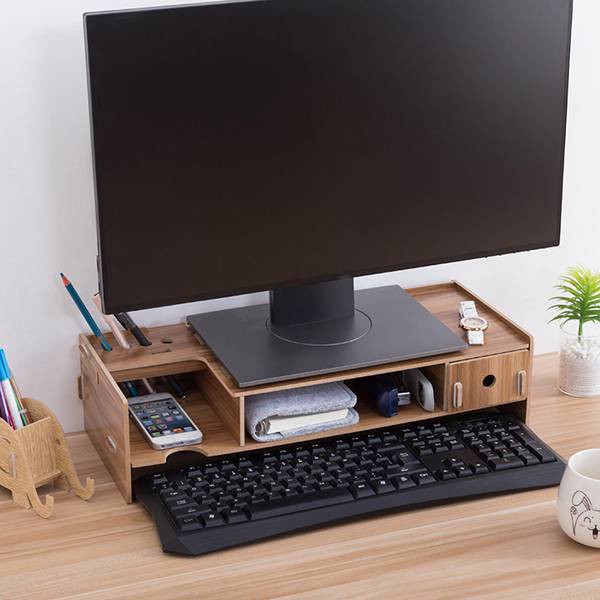 Wooden Monitor Stand