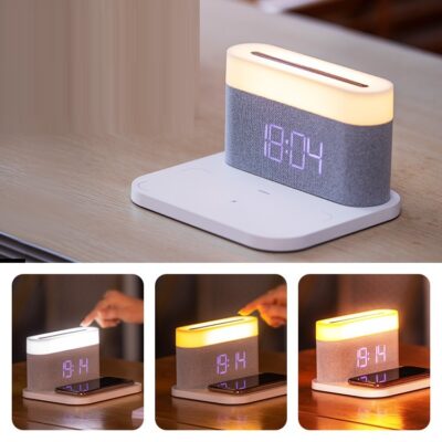 Bedside Lamp Clock - Image 4