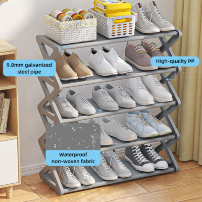Xshaped Shoe Rack - Image 5