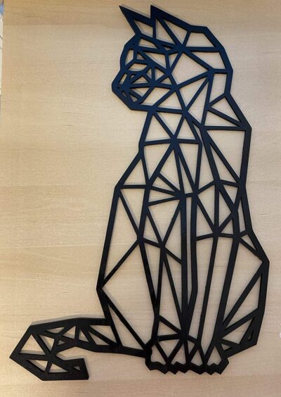 Metal Art Cat - Image 3