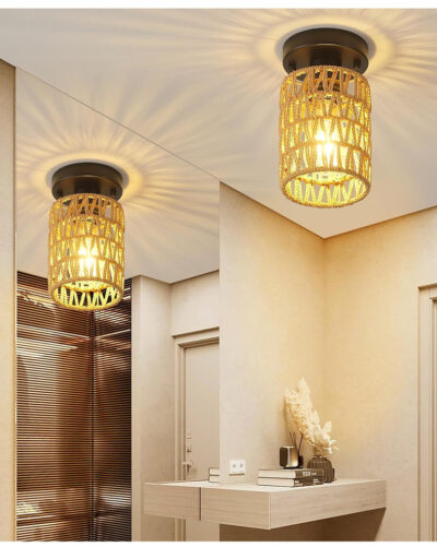 Chinese Hemp Chandelier - Image 2